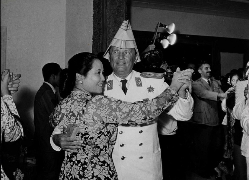 How were the glamorous parties of the leaders of Yugoslavia