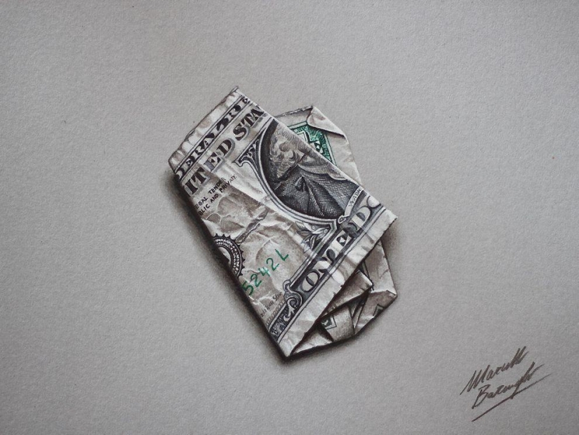 Hyper-realistic drawings of ordinary objects Hyper-realistic drawings of ordinary objects