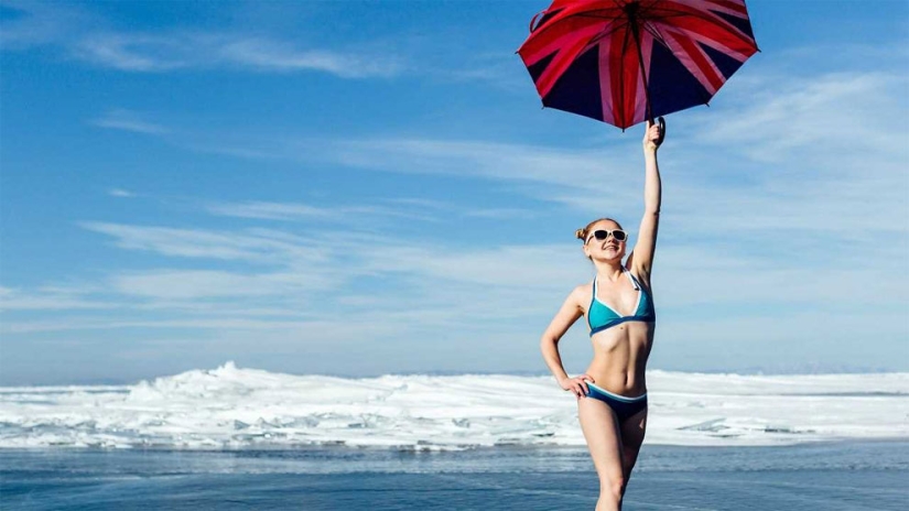 "I am a Siberian": snow—white beaches of Siberia in Alexey Lovtsov's photo project