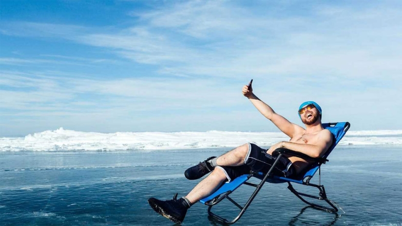 "I am a Siberian": snow—white beaches of Siberia in Alexey Lovtsov's photo project