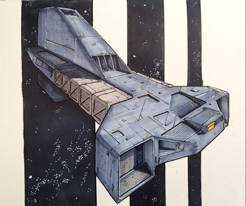 I Am Passionate About Retro-Futurism, Here Are My 10 Sketches Of The Nostalgic Future