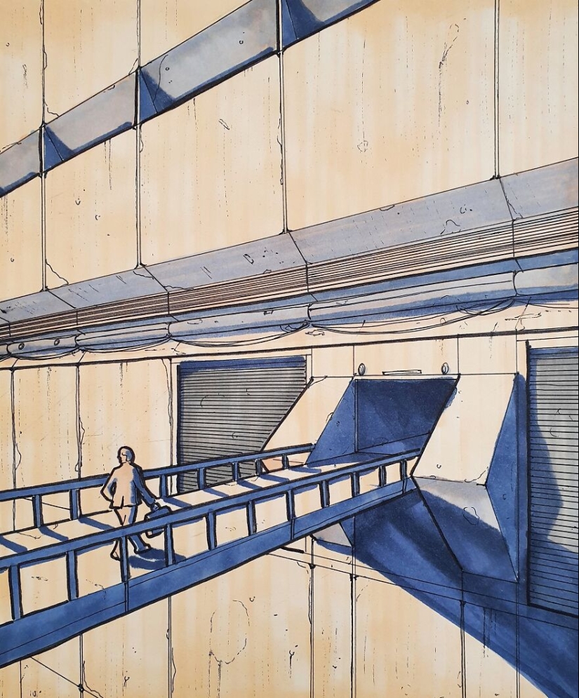 I Am Passionate About Retro-Futurism, Here Are My 10 Sketches Of The Nostalgic Future