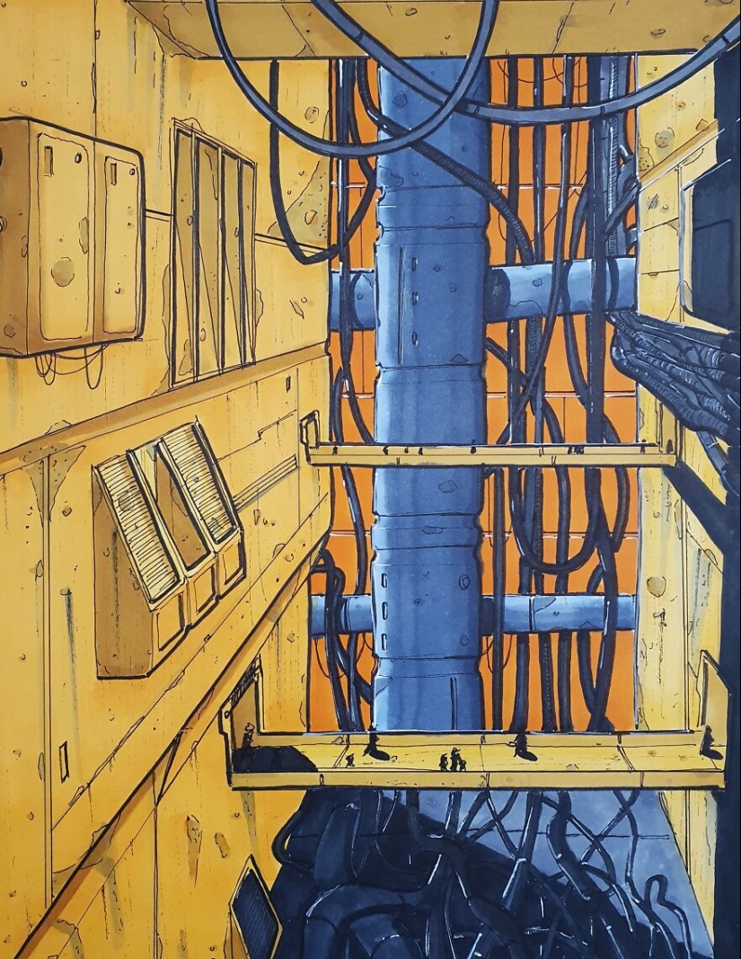 I Am Passionate About Retro-Futurism, Here Are My 10 Sketches Of The Nostalgic Future