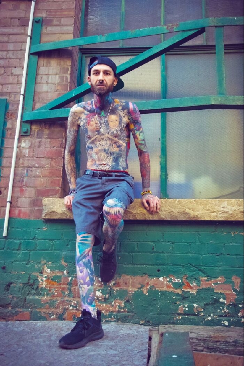 I Asked Heavily Tattooed People In My City To Pose For Me, And These Are Some Of My Favorite