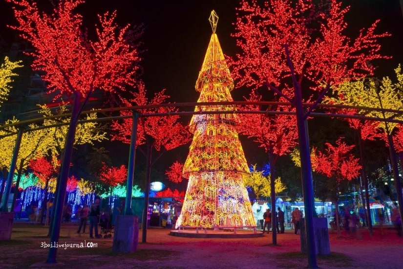 I-City: jardín luminoso en Malasia I-City: jardín luminoso en Malasia