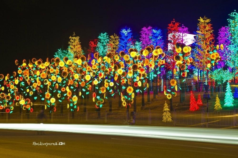I-City: jardín luminoso en Malasia I-City: jardín luminoso en Malasia