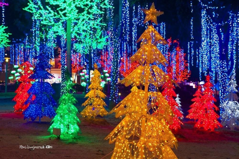 I-City: jardín luminoso en Malasia I-City: jardín luminoso en Malasia