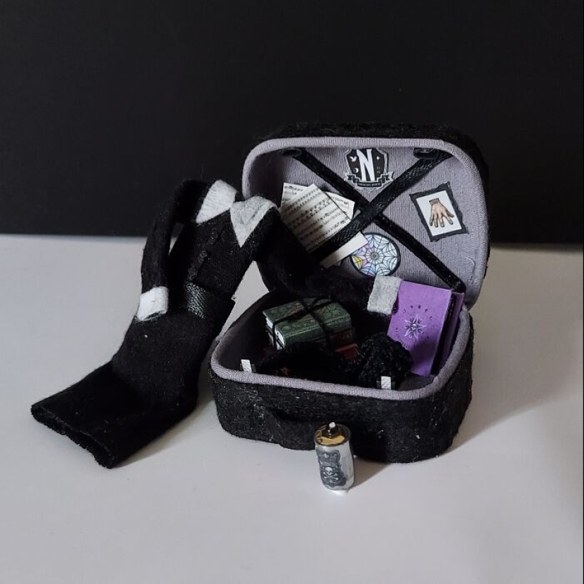 I Create Miniatures, And Here Are 9 Tiny Suitcases Representing Book Characters That I Love