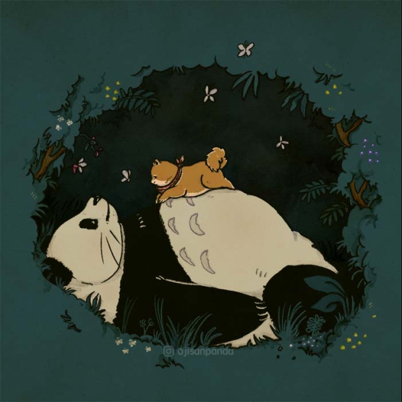 I Draw Illustrations Of Pandas, Here Is The Halloween Edition I Draw Illustrations Of Pandas, Here Is The Halloween Edition