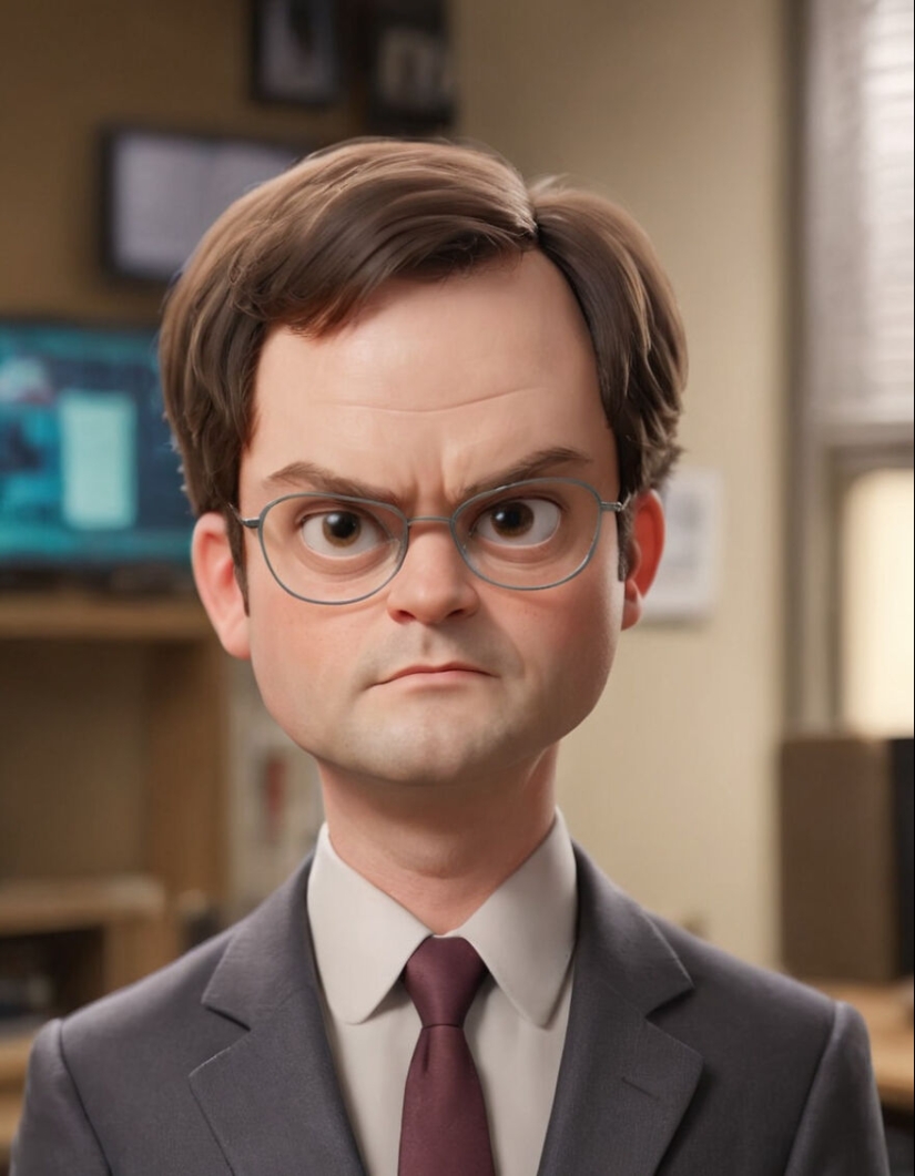 I Imagined What The Office Characters Would Look Like If They Were Part Of A Disney Or Pixar Animated Series I Imagined What The Office Characters Would Look Like If They Were Part Of A Disney Or Pixar Animated Series