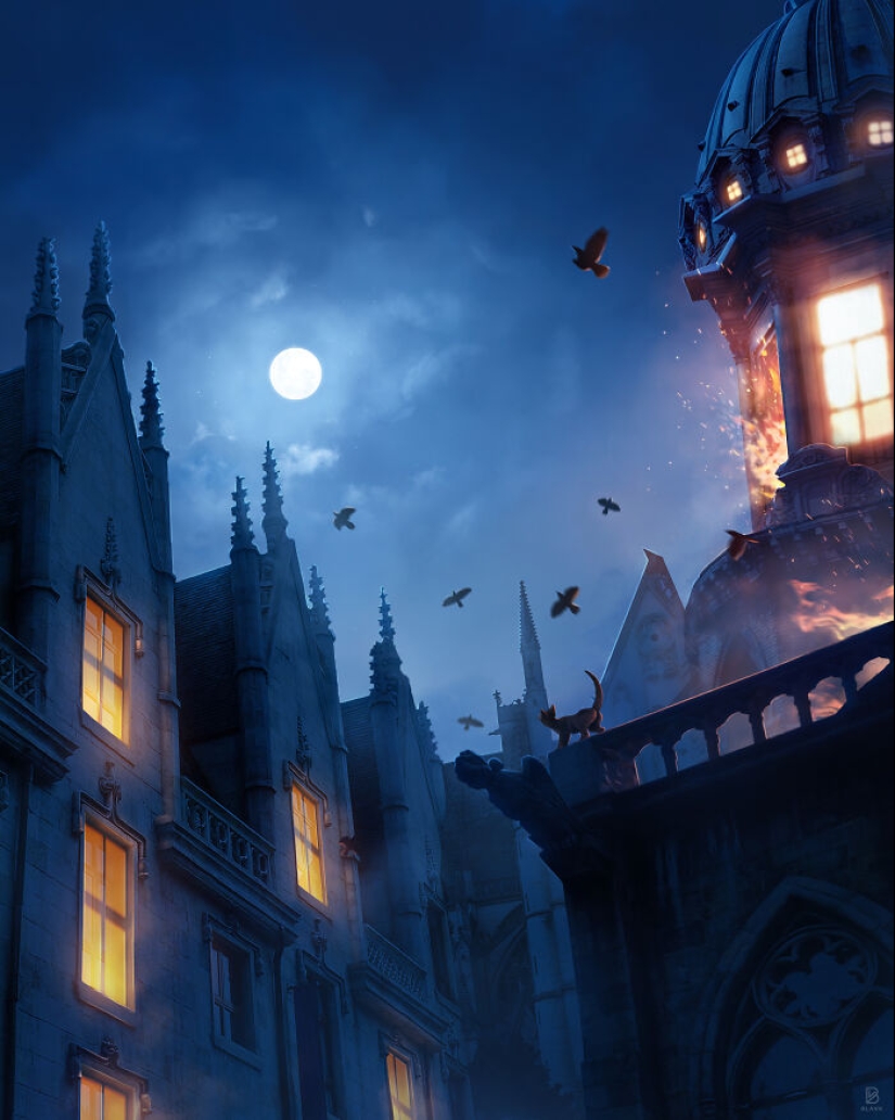 I Love Creating Imaginary Scenes With People, Animals Or Fantasy Characters