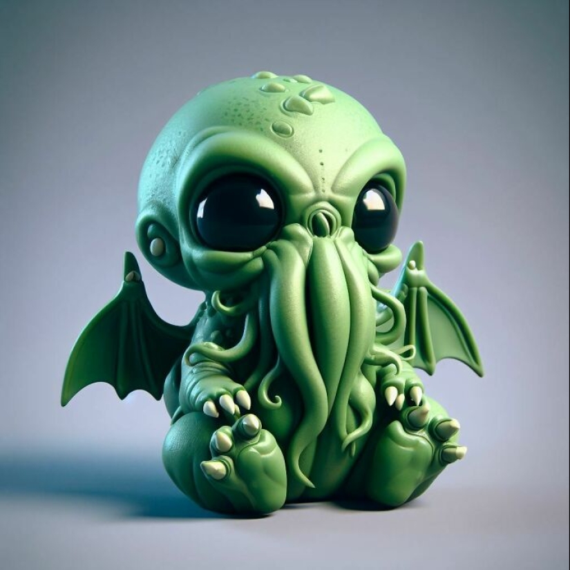 I Recreated Monsters Into Their Cute Alternative Versions, And Here Are The Best 15 Of Them