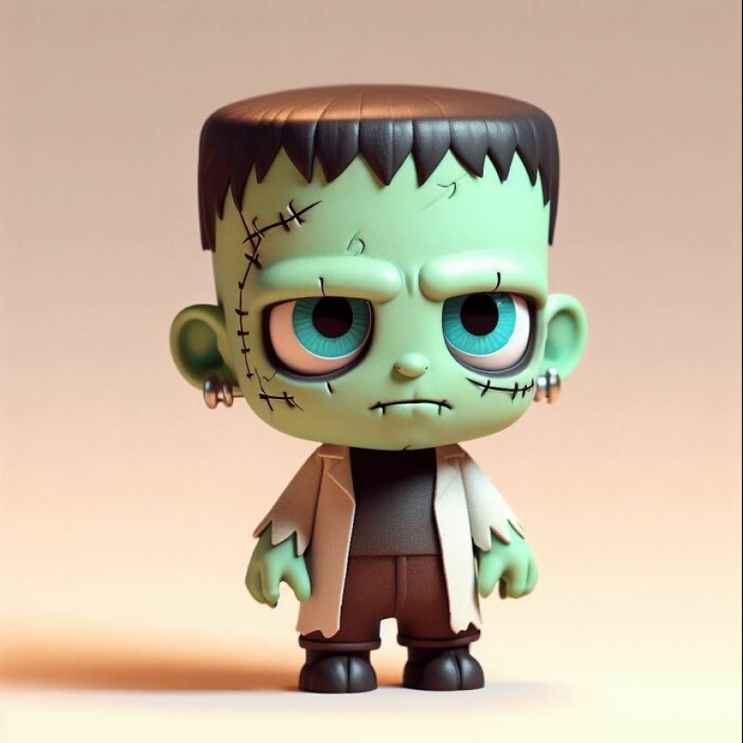 I Recreated Monsters Into Their Cute Alternative Versions, And Here Are The Best 15 Of Them
