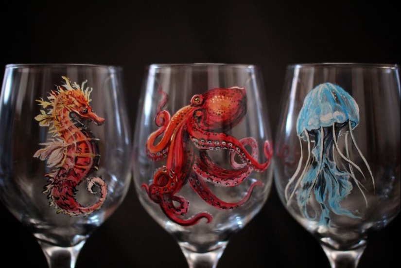 I Use Various Glassware For Painting Hyperrealistic Animals And Here Are 20 Photos Of Them (New Pics)