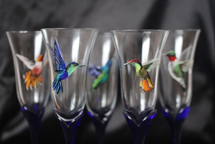 I Use Various Glassware For Painting Hyperrealistic Animals And Here Are 20 Photos Of Them (New Pics)