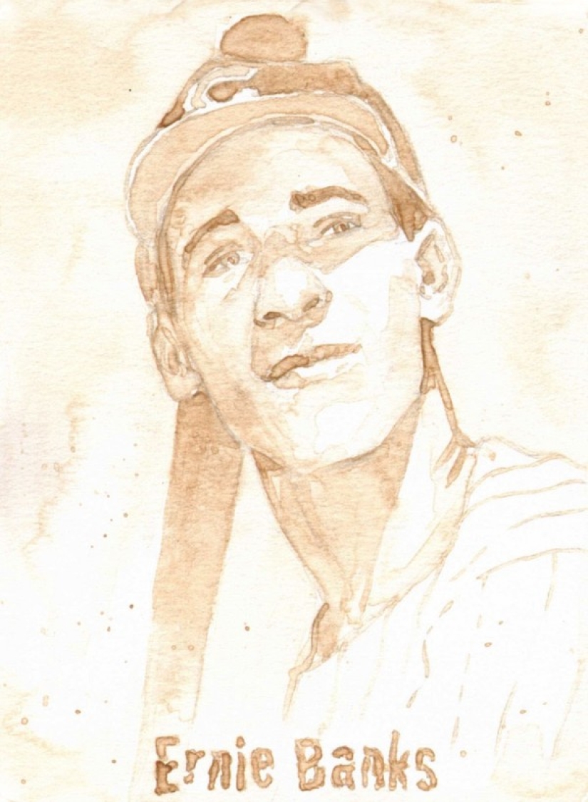 If just drinking beer is already boring for you, maybe ... start drawing with it?