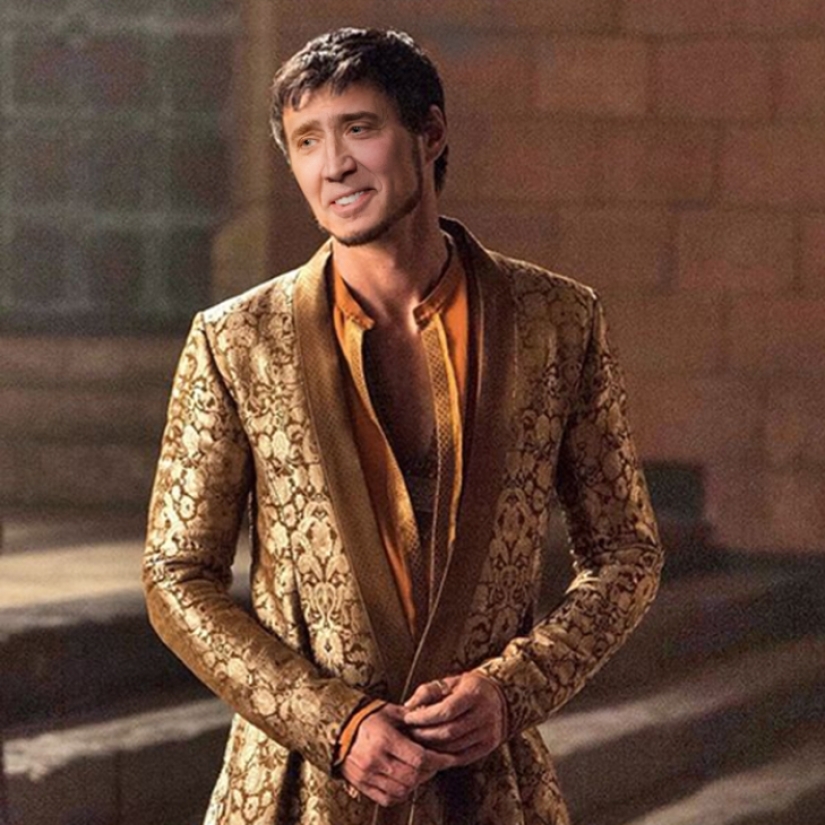 If Nicolas Cage played all the roles in the &quot;Game of Thrones&quot;