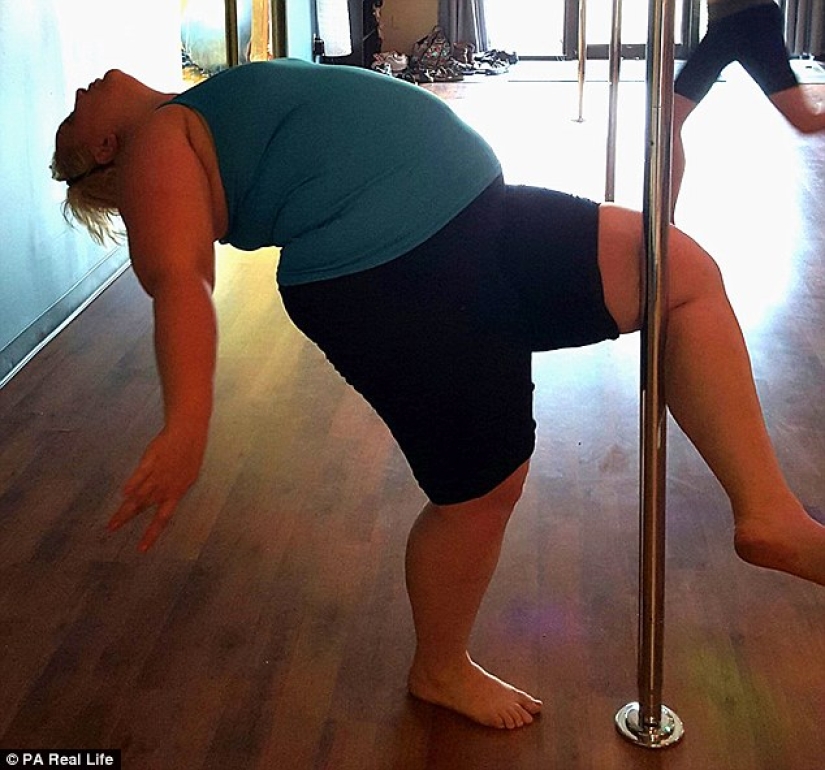 "If you don't like it, don't look": the magnificent pole dancing star fights back against critics