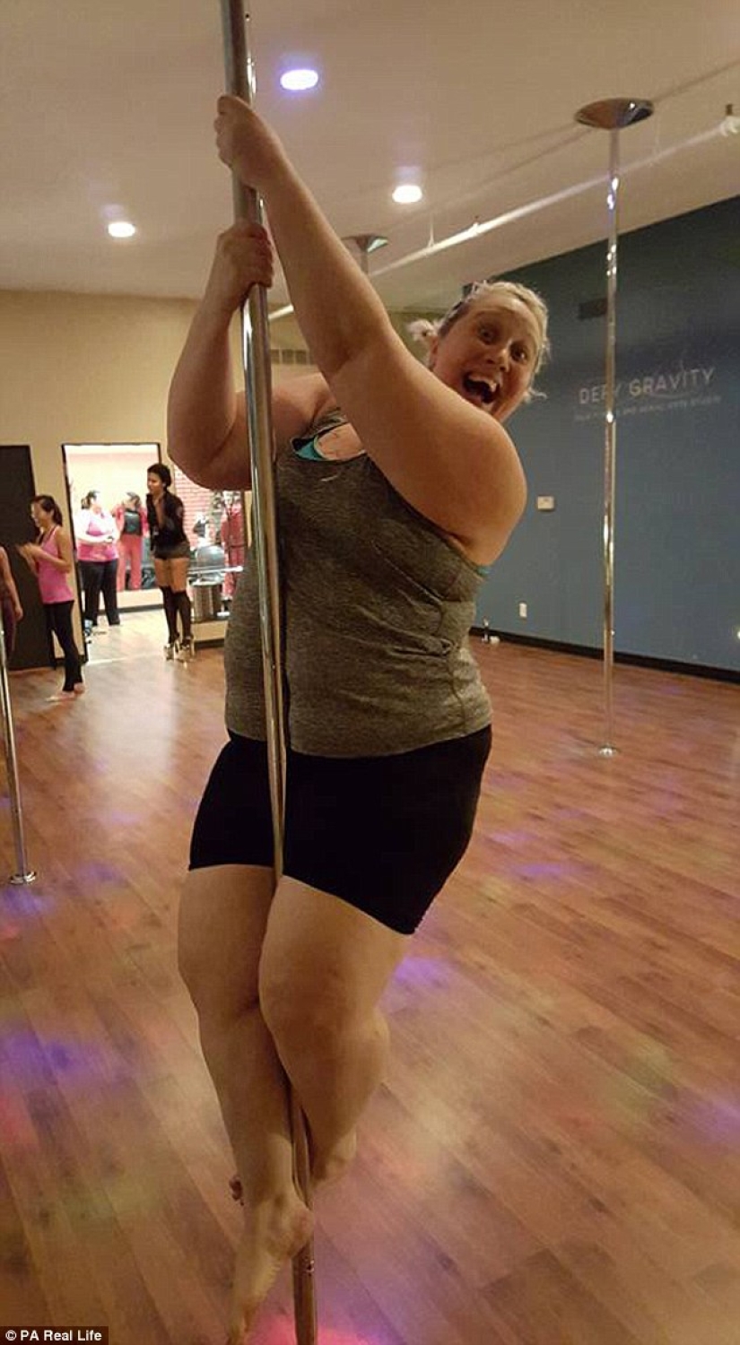 "If you don't like it, don't look": the magnificent pole dancing star fights back against critics