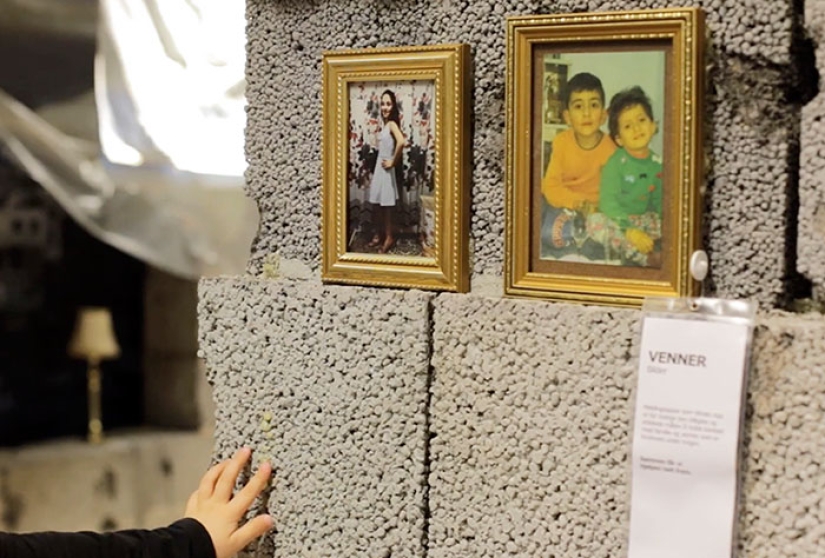 IKEA reproduced the Syrian home as part of a social campaign IKEA reproduced the Syrian home as part of a social campaign