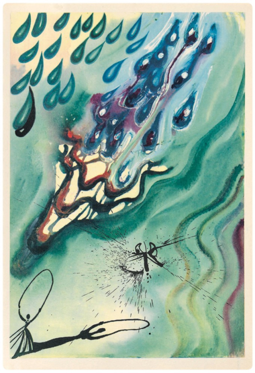 Ilustraciones desconocidas de Salvador Dalí para Alicia en el país de las Maravillas
