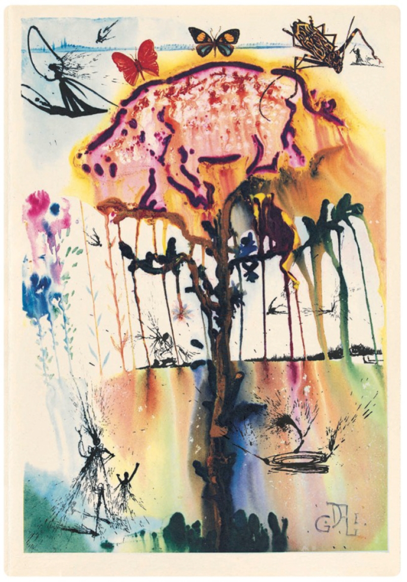 Ilustraciones desconocidas de Salvador Dalí para Alicia en el país de las Maravillas