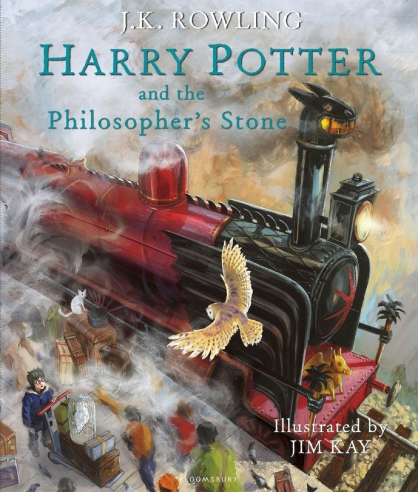 Ilustraciones mágicas de los libros de Harry Potter Ilustraciones mágicas de los libros de Harry Potter