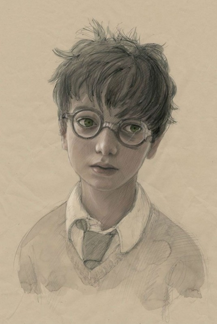 Ilustraciones mágicas de los libros de Harry Potter Ilustraciones mágicas de los libros de Harry Potter