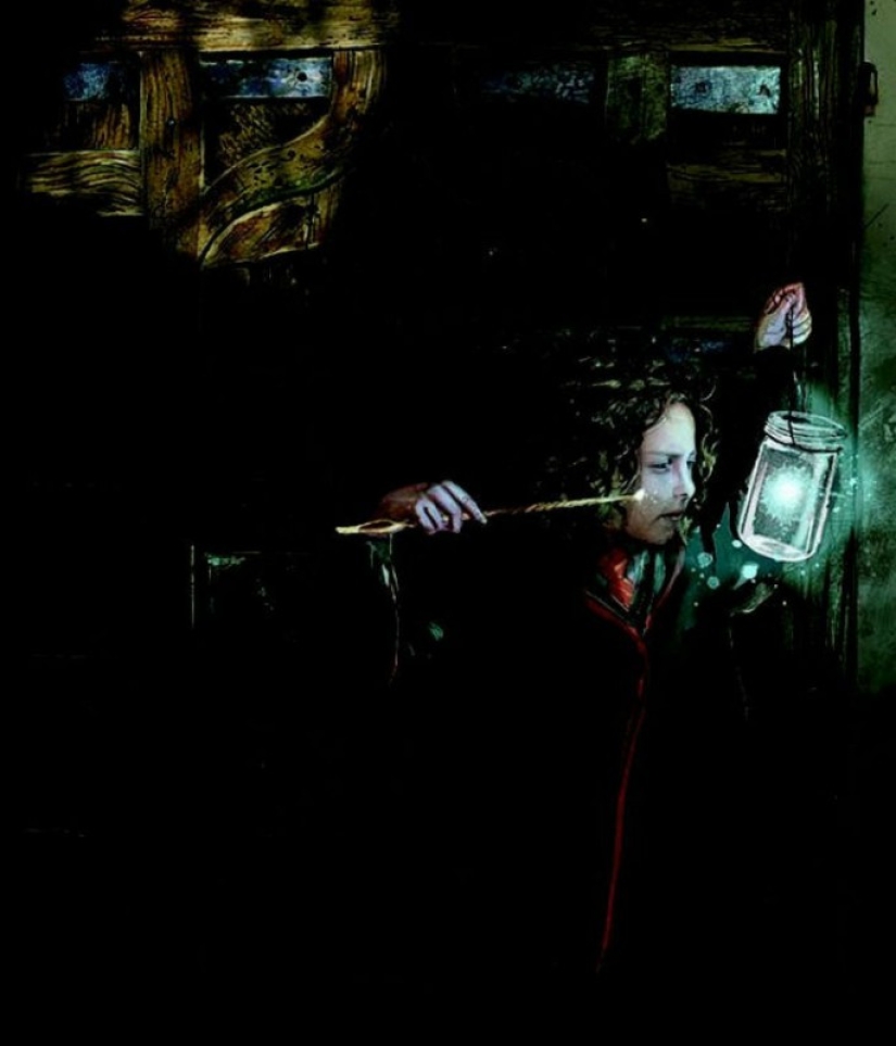 Ilustraciones mágicas de los libros de Harry Potter Ilustraciones mágicas de los libros de Harry Potter