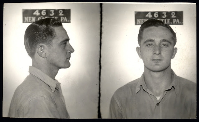Imágenes históricas de criminales de las décadas de 1930 y 1940
