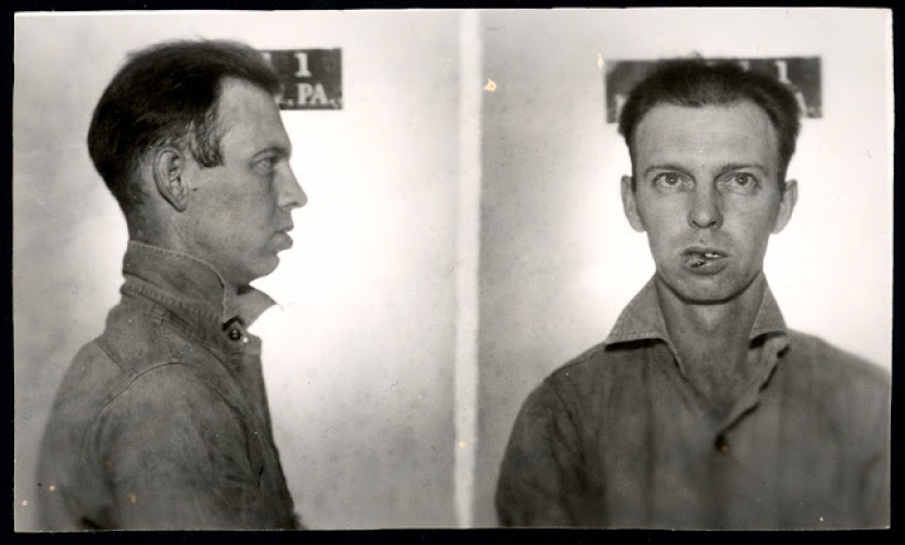 Imágenes históricas de criminales de las décadas de 1930 y 1940