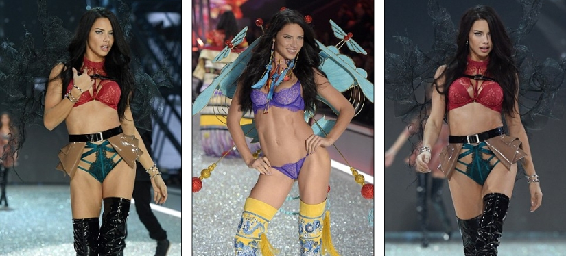 Imágenes vívidas del desfile de ropa interior Victoria's Secret 2016 en París