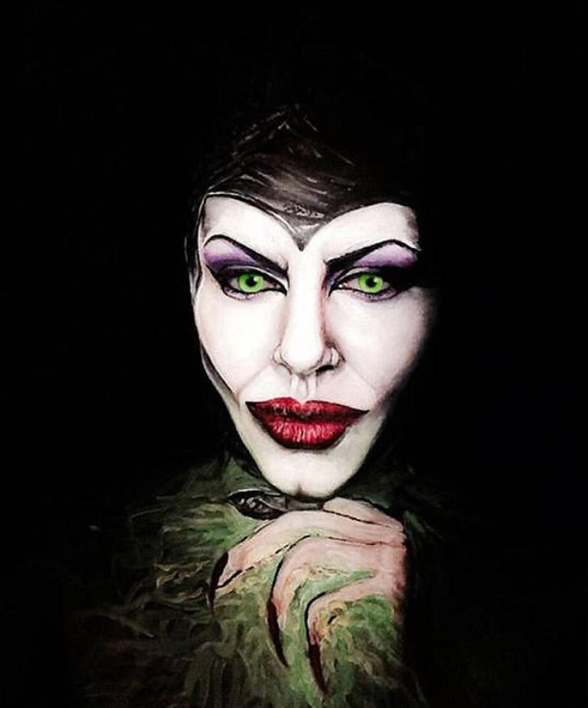 Impresionantes transformaciones con maquillaje de la talentosa maquilladora Maria Malone