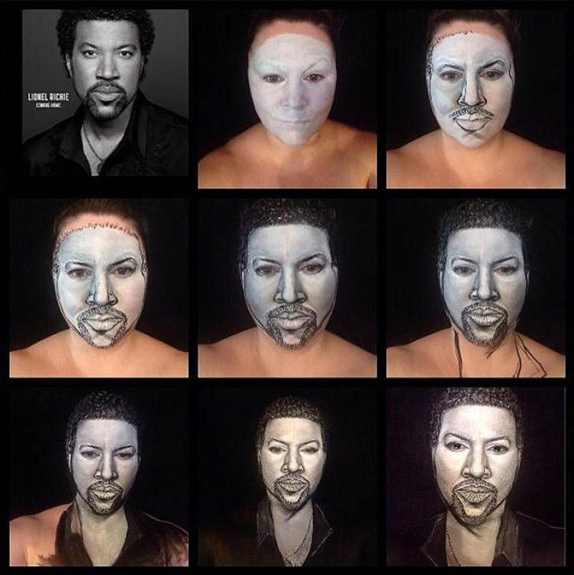 Impresionantes transformaciones con maquillaje de la talentosa maquilladora Maria Malone