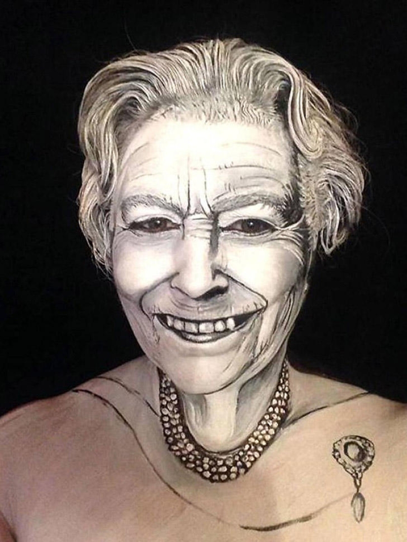 Impresionantes transformaciones con maquillaje de la talentosa maquilladora Maria Malone