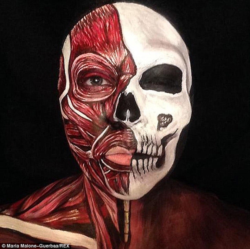 Impressive transformations with makeup from talented makeup artist Maria Malone
