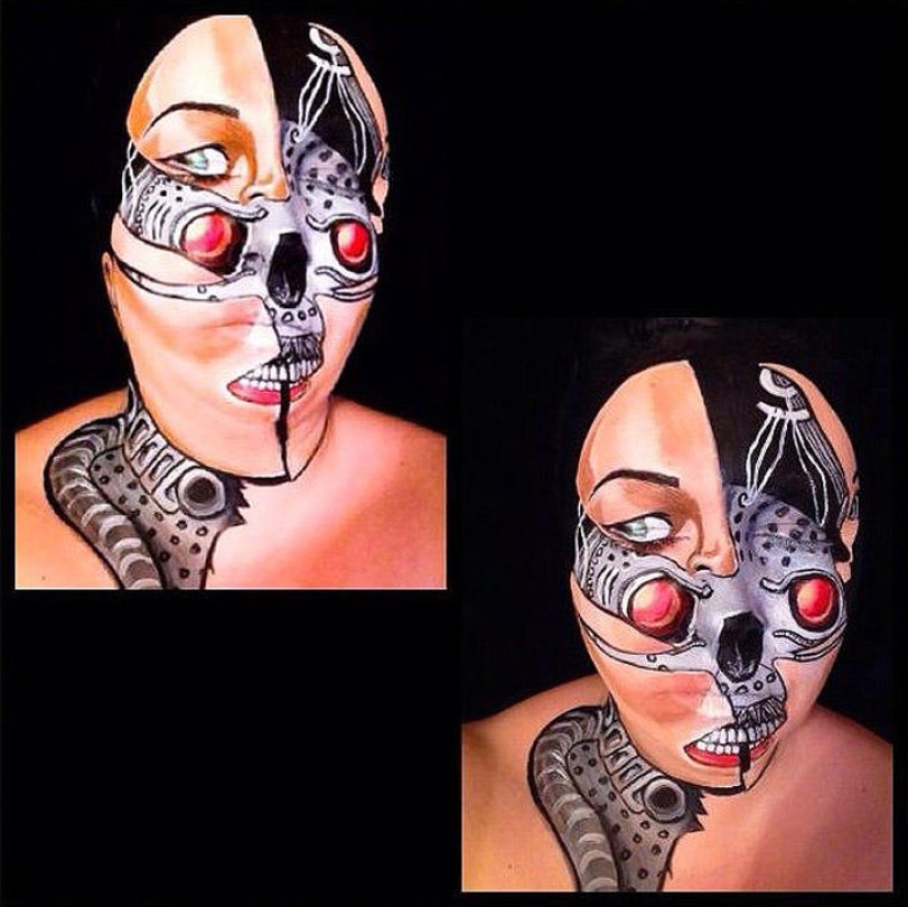 Impressive transformations with makeup from talented makeup artist Maria Malone