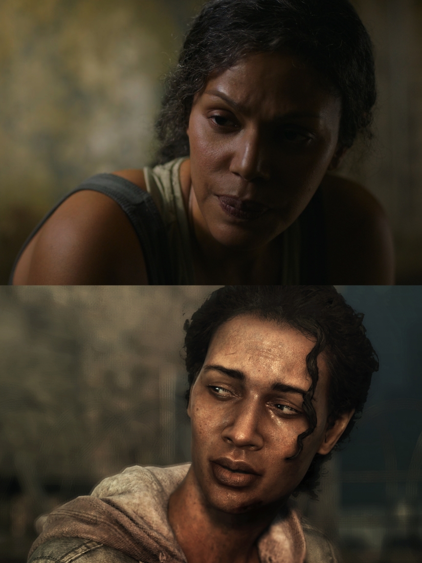 In one-to-one places: Comparison of scenes from the game and the TV series The Last of Us