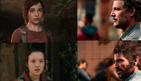 In one-to-one places: Comparison of scenes from the game and the TV series The Last of Us