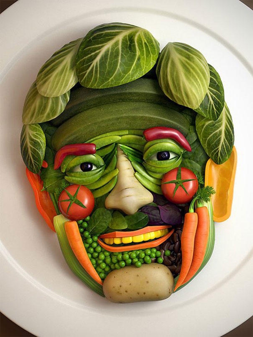 increíble arte de comida increíble arte de comida