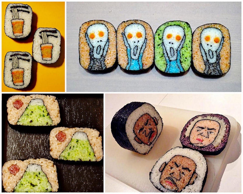 Increíble arte de sushi Increíble arte de sushi