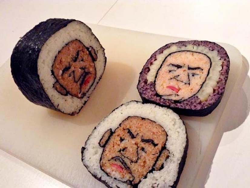 Increíble arte de sushi Increíble arte de sushi