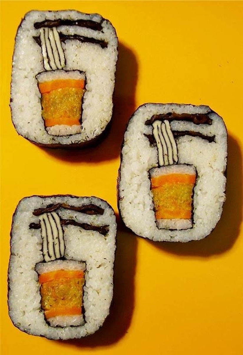 Increíble arte de sushi Increíble arte de sushi