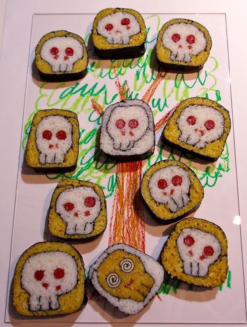 Increíble arte de sushi Increíble arte de sushi