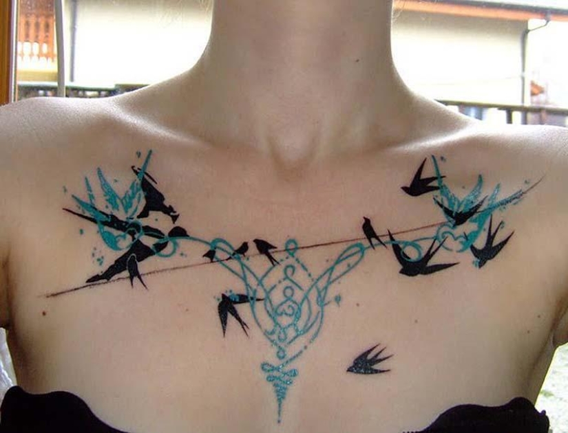 Increíble tatuaje estilo Photoshop