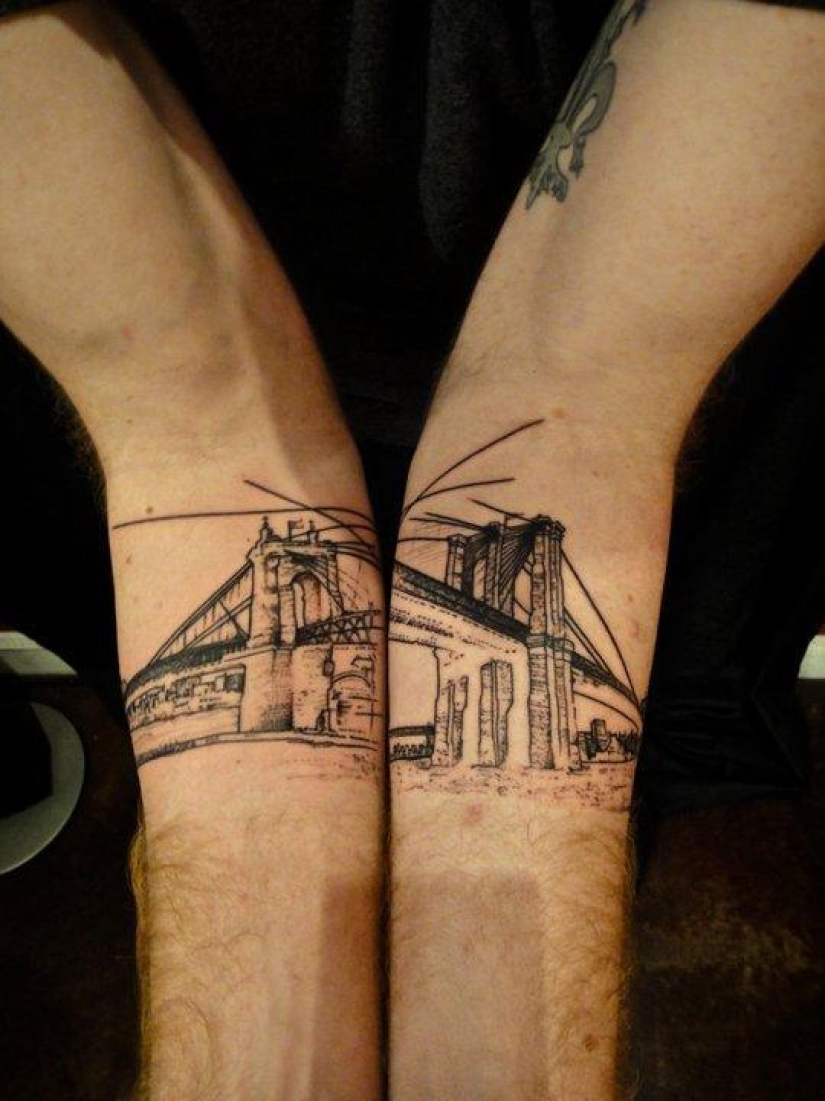 Increíble tatuaje estilo Photoshop