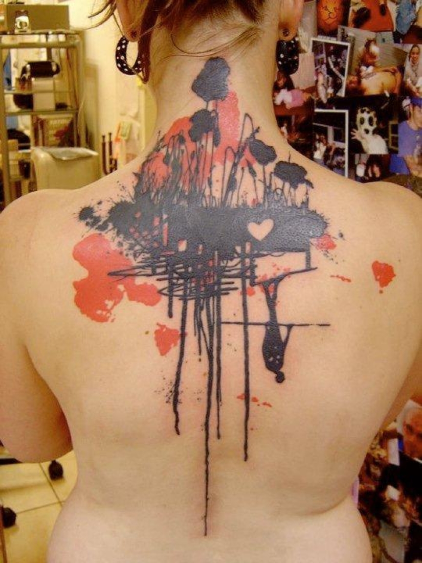 Increíble tatuaje estilo Photoshop