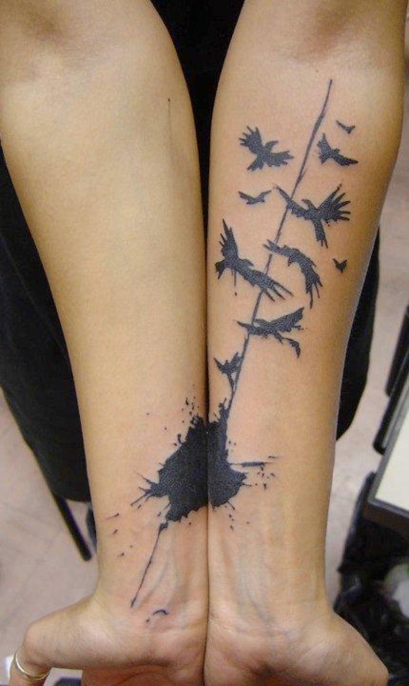 Increíble tatuaje estilo Photoshop