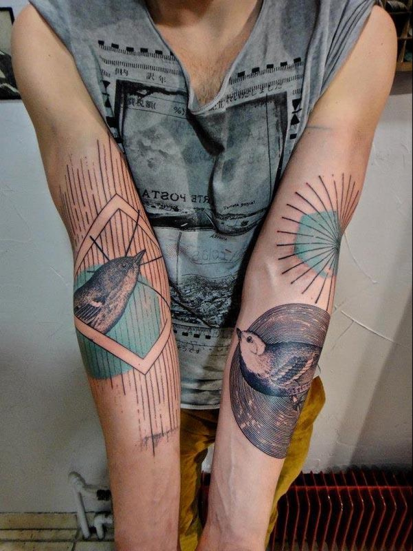 Increíble tatuaje estilo Photoshop