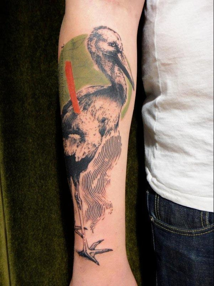 Increíble tatuaje estilo Photoshop
